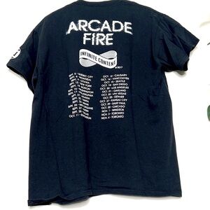 Arcade Fire tour shirt